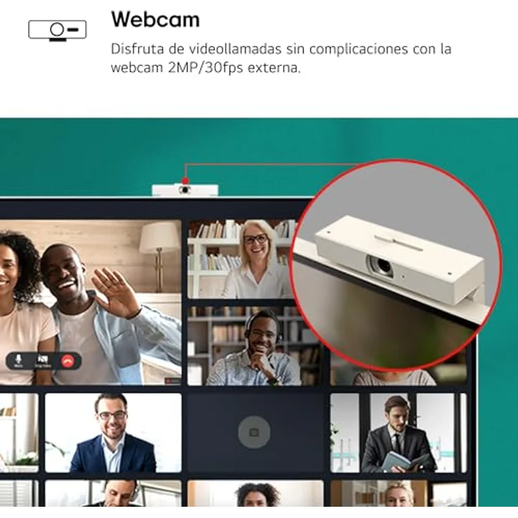 LG MyView Smart Monitor 32SR85U-W.AEU 32 Zoll, IPS Panel, FHD Auflösung (3840x2160), HDR 10, DCI-P3 95%, neigbar, höhenverstellbar – Bild 3