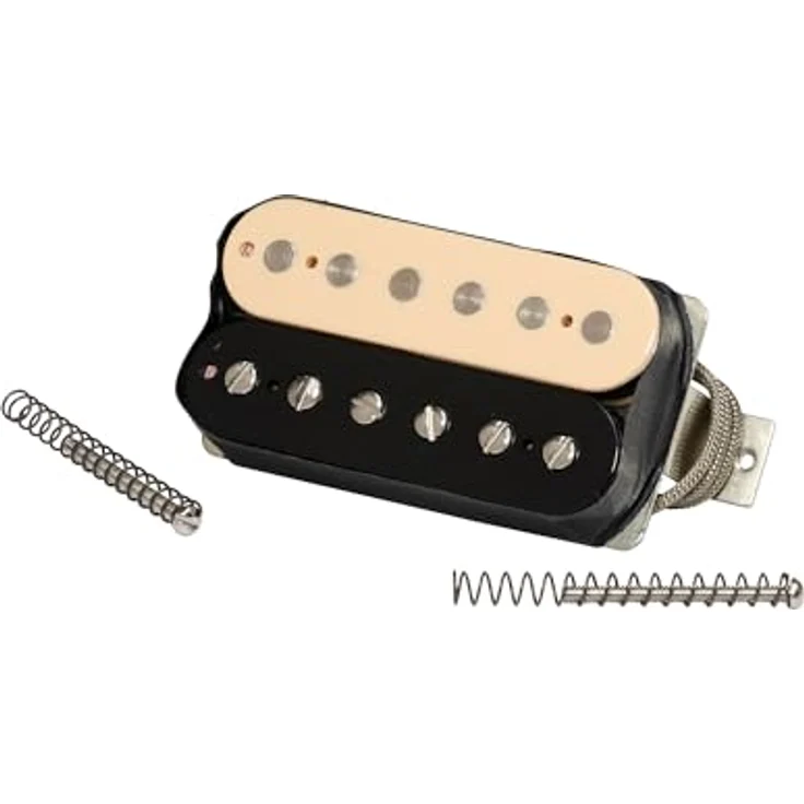 Gibson Custombucker Zebra, Humbucker Tonabnehmer für E-Gitarre, PAF Konstruktion, ungewachst, Made in USA – Bild 2