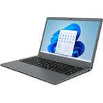 Odys mybook UNIQ 15,6 Notebook, 15,6" Full-HD IPS Notebook (Intel N4120 4x2,6GHz, 4GB RAM, 128GB eMMC, Abdeckbare Kamera) - Win 11 Pro, in Silber