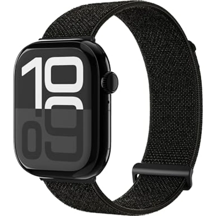 Vonmählen Fitness Loop 2 Armband für Apple Watch 44 | 45 | 46 | 49 mm, Schwarz, versandkostenfrei – Bild 1