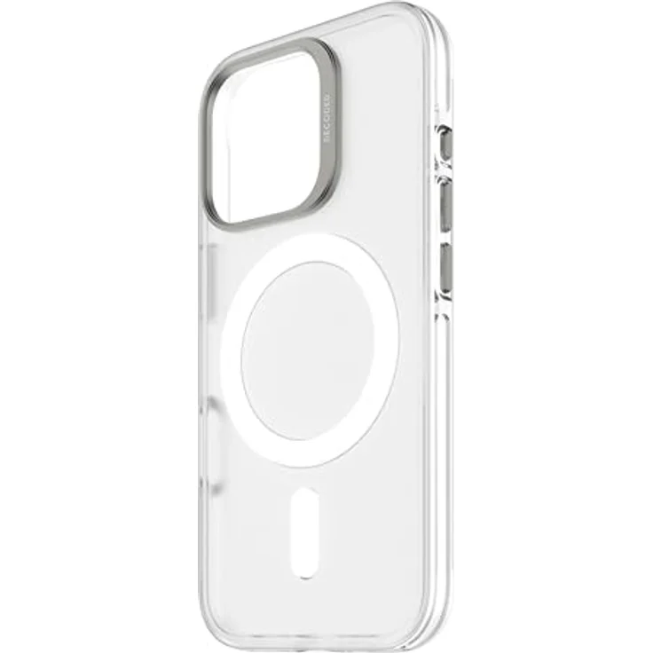 Decoded Clear Hülle für iPhone 16, Transparent, Anti-Vergilbung, Kratzfest, 100% Recyceltes Material, MagSafe-kompatibel, Dünn und Stoßfest – Bild 3