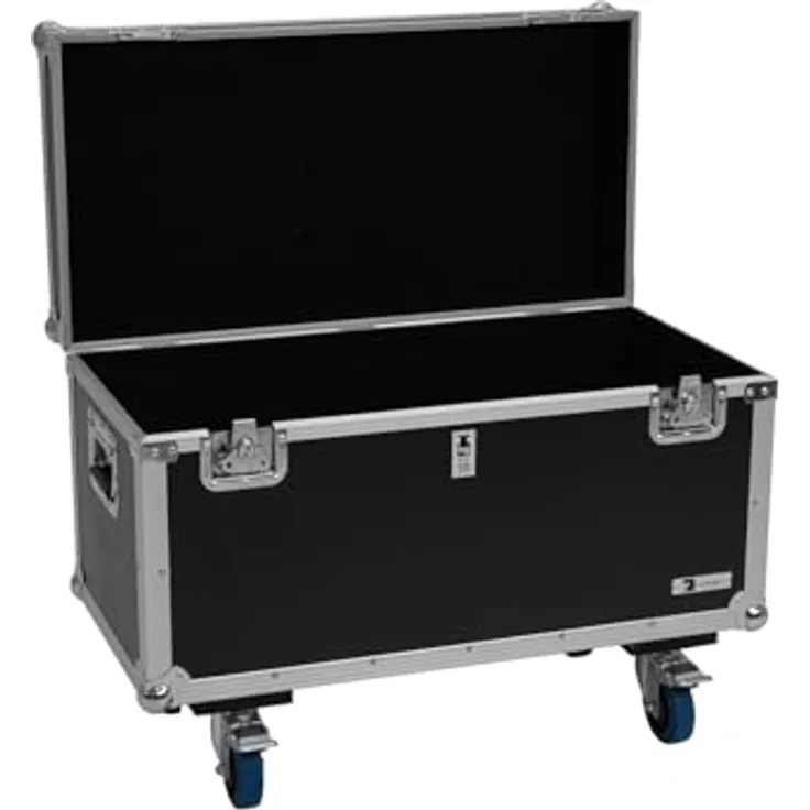 Roadinger Universal-Transport-Case 80x40cm mit Rollen, robustes PA-Case für Audio Racks und Cases
