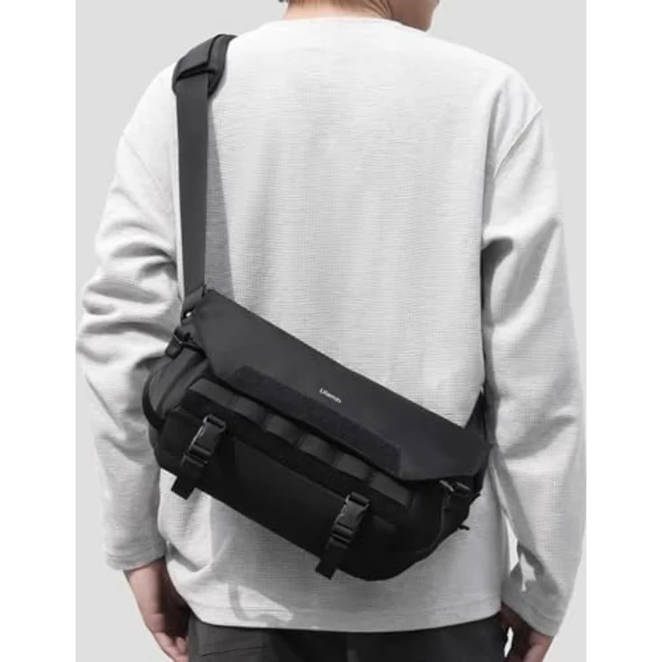 Ulanzi BC08 Sling Bag, Kameratasche mit 9L erweiterbarem Volumen, wasserdicht, schwarz – Bild 6