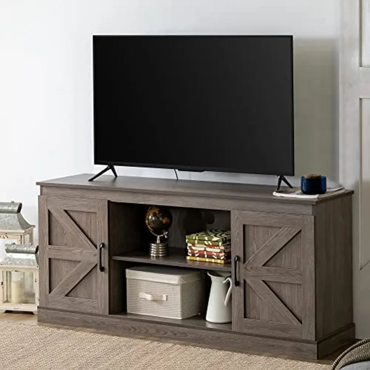 Zinus TV-Ständer, 147cm L × 40cm W × 67cm H