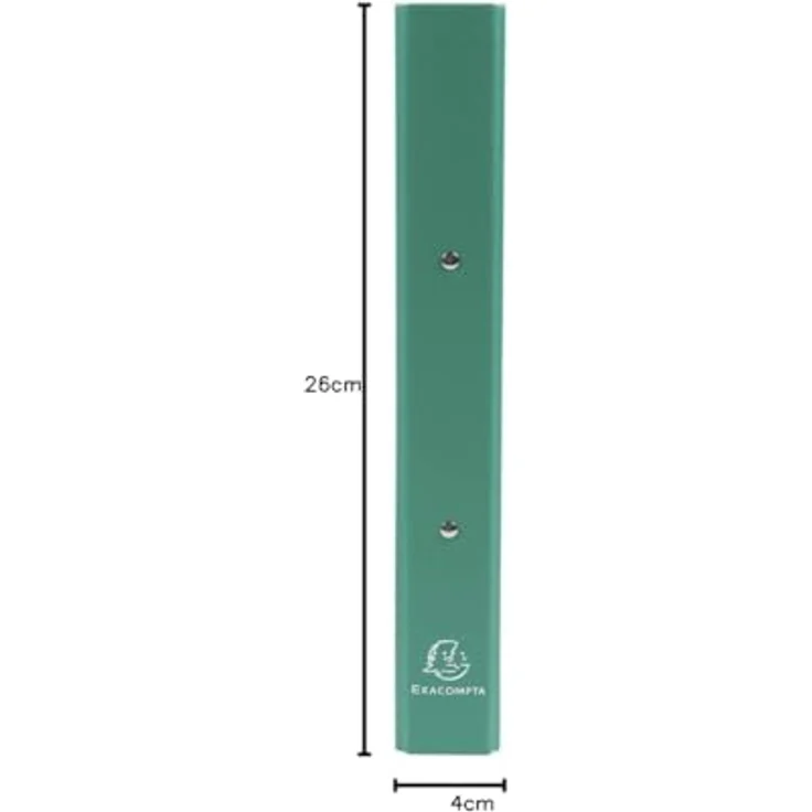 EXACOMPTA Präsentationsordner, Ringbuch PP kaschiert 1,8mm, 4 Ringe 30mm, Rücken 40mm, für DIN A4, blau – Bild 3