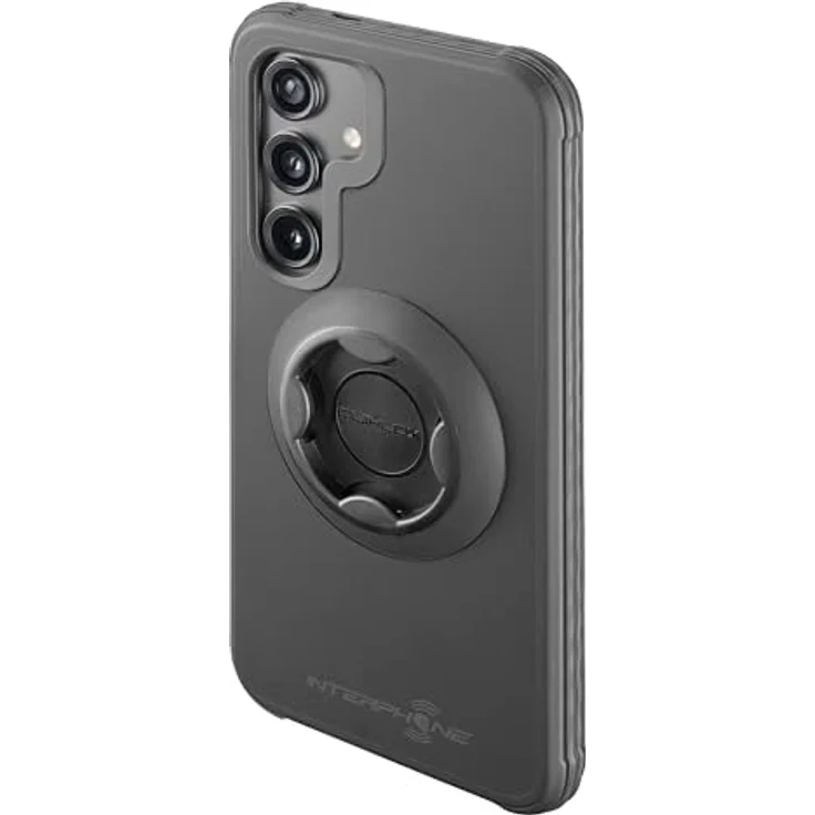 Interphone SMQUIKLOXSAMS24PTE, SAMSUNG S24 PLUS Handyhülle mit antibakterieller Microban-Technologie, stoßfestem Design und Anti-Verlust-Gurt, kompatibel mit Quiklox-Montagesystemen für Motorräder, Fahrräder und Autos – Bild 3