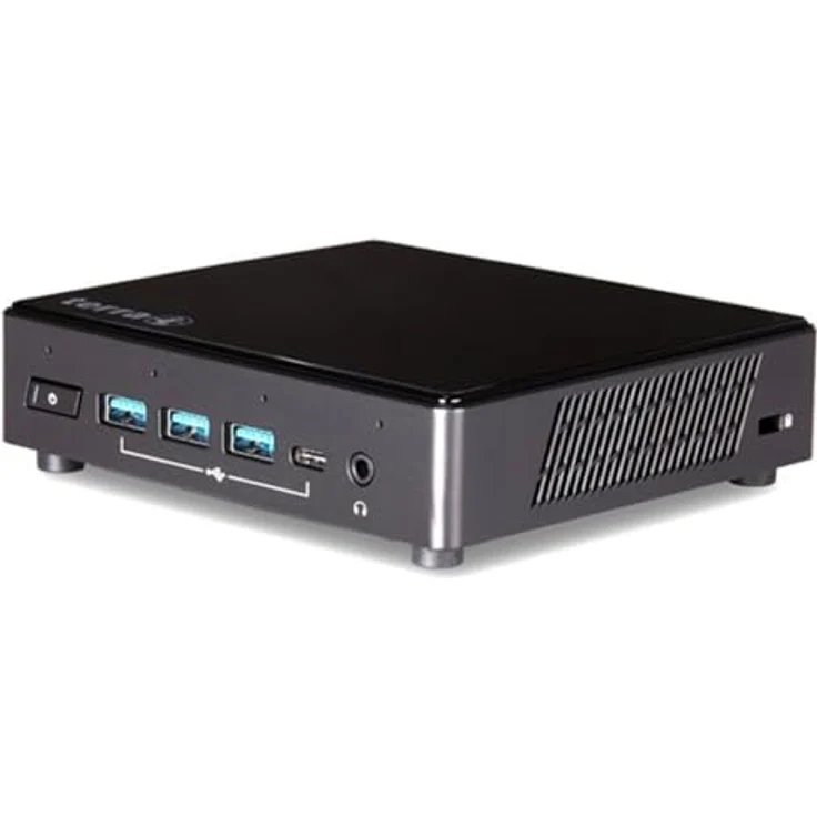 Wortmann TERRA PC-MICRO 3100 SILENT GREENLINE, Mini-PC mit Intel Celeron N5100, 8 GB RAM, 120 GB SSD, lüfterlos, Schwarz – Bild 4