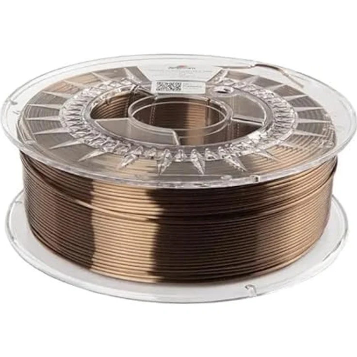Spectrum Cinnamon Bronze – Silk PLA-Filament, 1,75 mm, 1 kg, mit Satin-Gloss Finish und hoher mechanischer Festigkeit – Bild 2