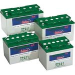 Hoppecke trak bloc 12 TB 60 / 12V 60Ah (C5) AGM Blockbatterie mit M8+ Konusdapter, wartungsfrei