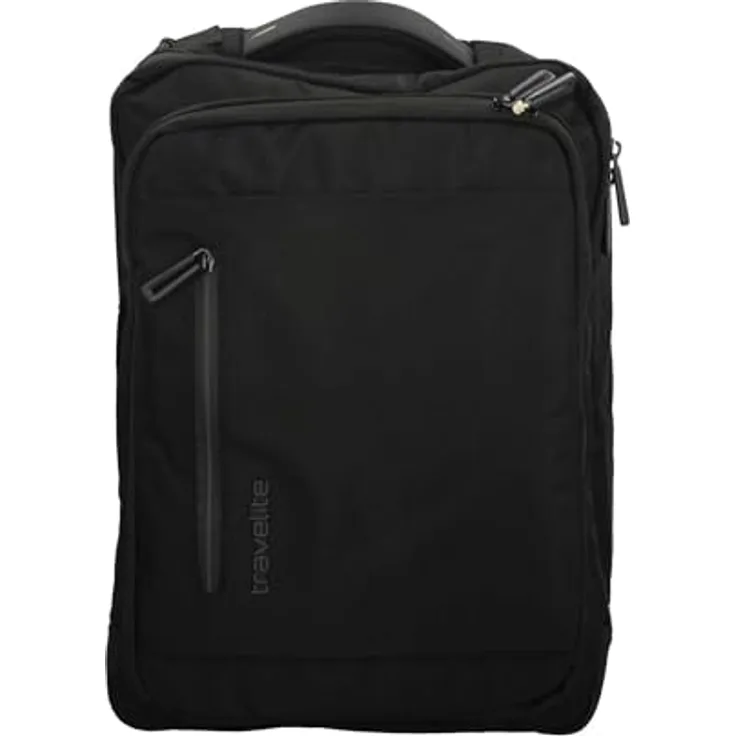 Travelite Crosslite Reiserucksack 43 cm, Laptopfach, 100% Polyester, schwarz