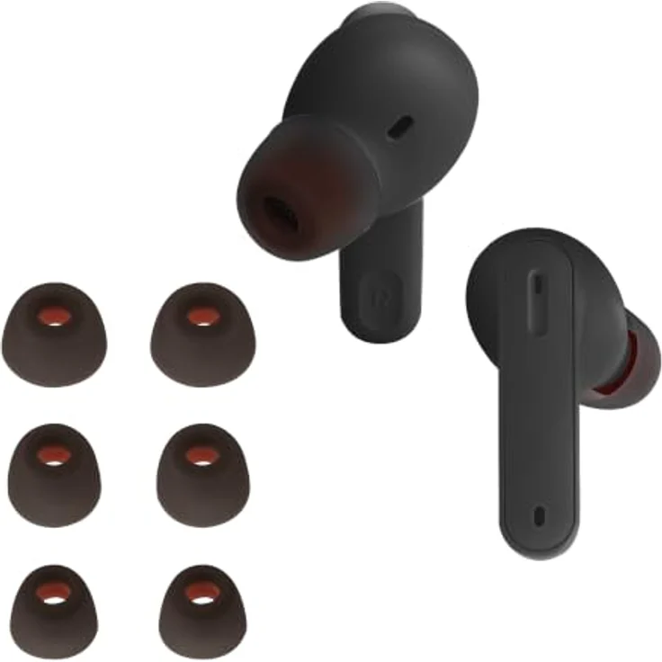 kwmobile 6x Polster für JBL Tune 230 NC TWS / T230NC, Silikon Ohrstöpsel in 3 Größen (S/M/L) für optimalen Komfort – Bild 1