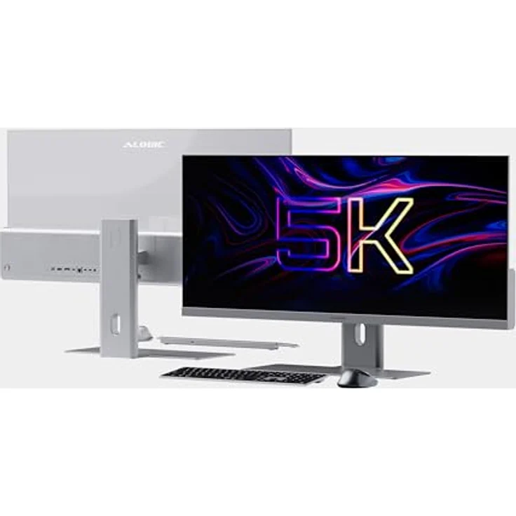 Alogic EDGE 40  Ultrawide LCD 5K Monitor with 90W PD Space Grey – Bild 3