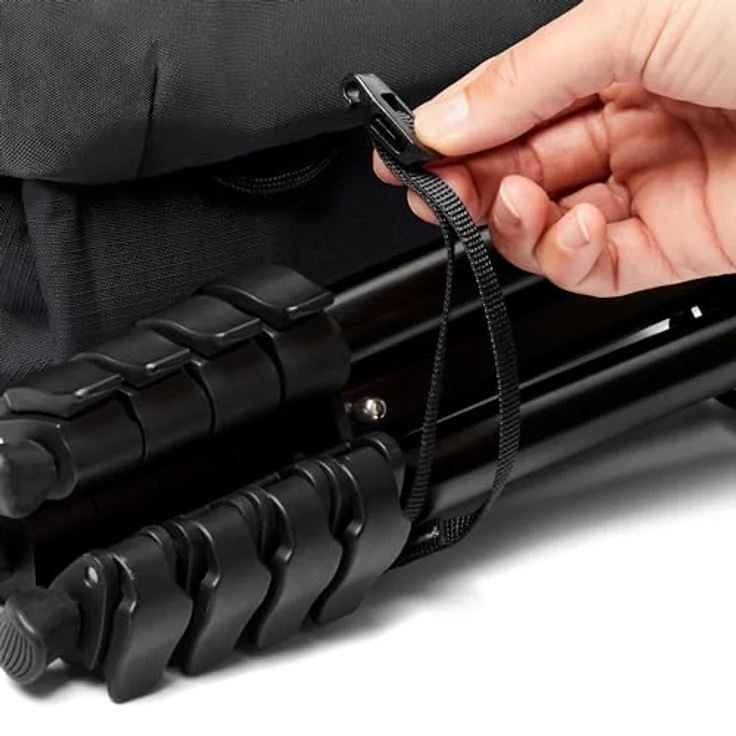 Bellroy Venture Camera Sling, Foto-Schultertasche mit gepolsterten Trennwänden, abnehmbarem Tragegurt und wasserabweisendem Recycling-Gewebe - Schwarz – Bild 5