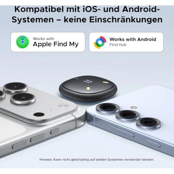 UGREEN FineTrack Mini Duo 2, 1er Pack, Dual-System Tracker für iOS & Android, IP68 wasserdicht, 110 dB Lautsprecher, 5-7 Jahre Batterielaufzeit – Bild 2