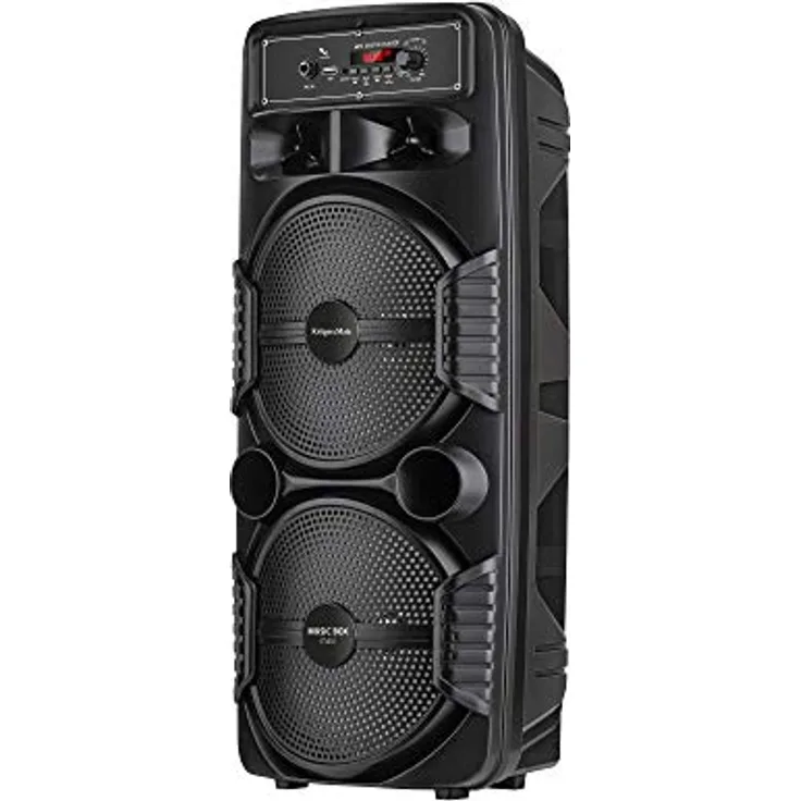 Krüger&Matz Tragbarer Lautsprecher Wireless Music Box Maxi KM0557 BT AUX USB - Preisvergleich