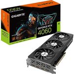 GIGABYTE NVIDIA GeForce RTX 4060 Gaming OC Graphics Card - 8GB GDDR6, 128-bit, PCI-E 4.0, 2550MHz Core Clock, 2X DP 1.4, 2X HDMI 2.1a, NVIDIA DLSS 3 - GV-N4060GAMING OC-8GD