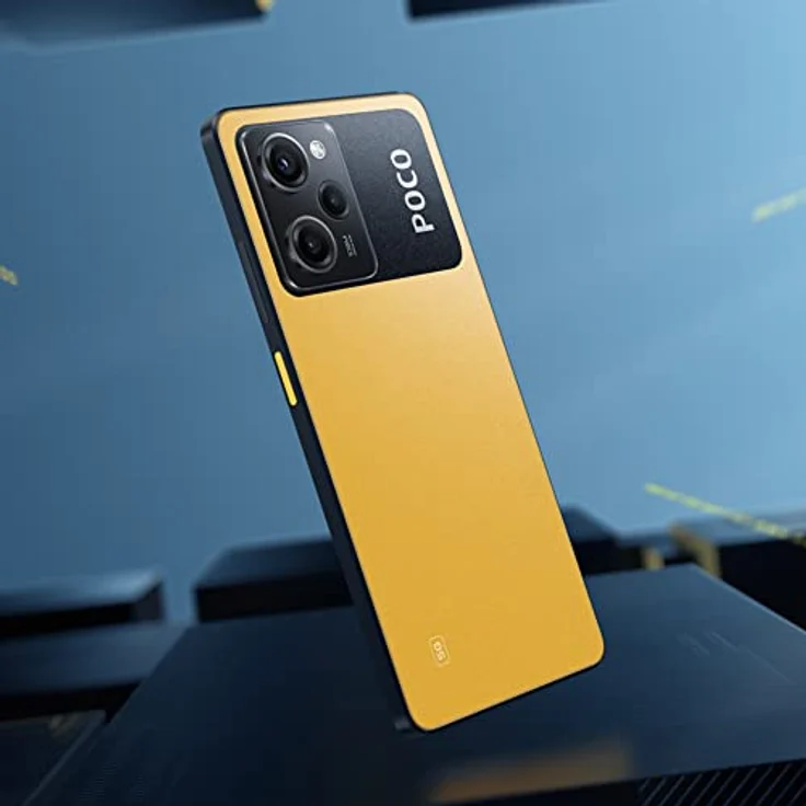 Xiaomi POCO X5 Pro 5G Smartphone+Kopfhörer, 6+128GB Handy ohne Vertrag, 6.67" 120Hz FHD + AMOLED DotDisplay, 108MP Hauptkamera, 5000mAh, 67W Turbo Charge, Yellow (DE Version++2 Jahre Garantie) – Bild 3