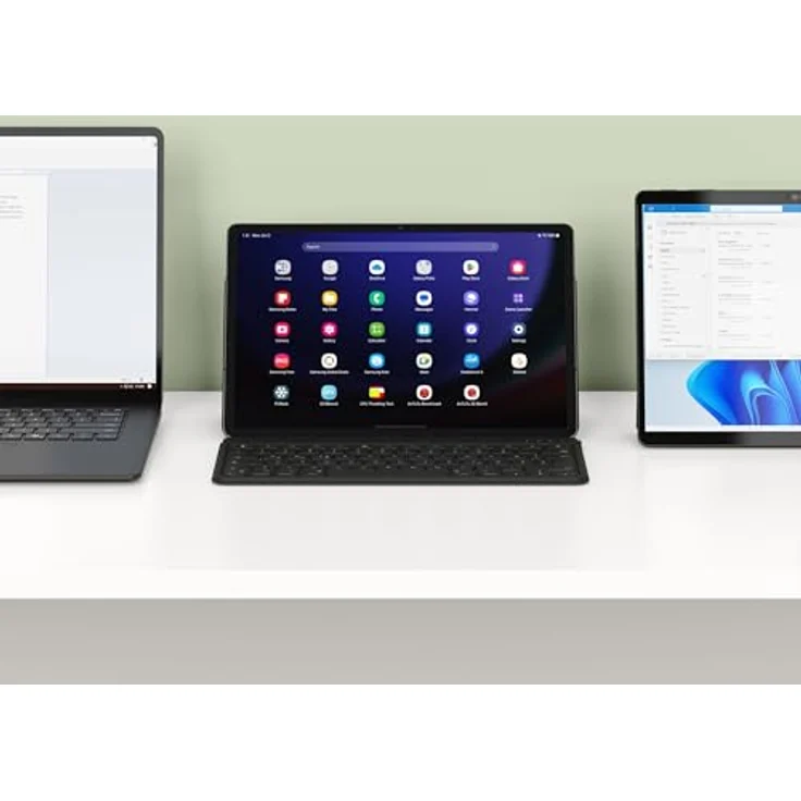 Satechi OntheGo Bluetooth Tastatur mit integrierten Standfuß, Schwarz, Scissor-Switch-Tasten, USB-C-Anschluss – Bild 2