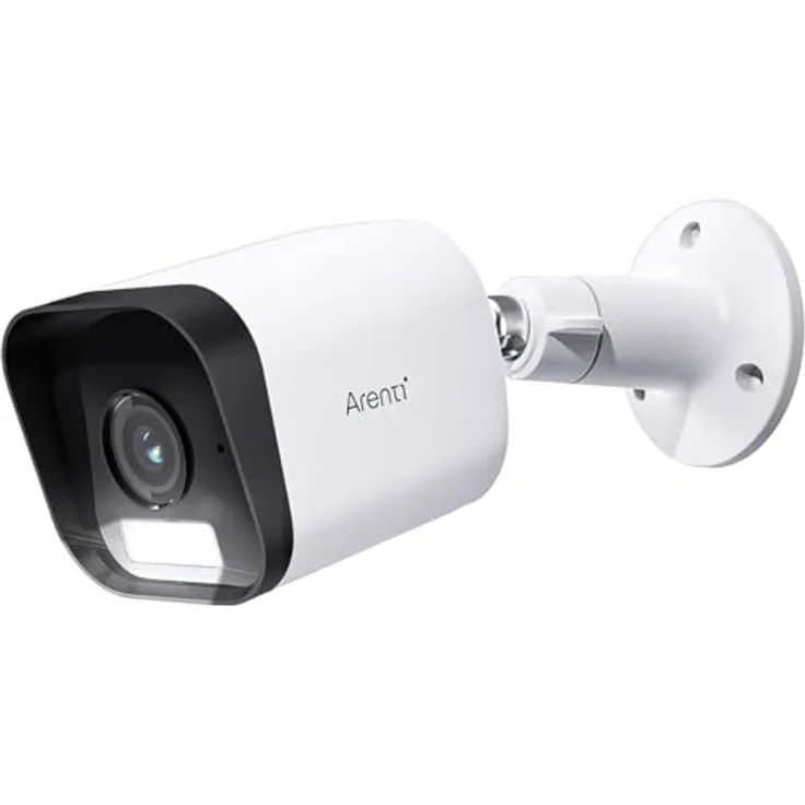 ARENTI O3 4 MP WLAN IP65 wettergeschützte Bullet Überwachungskamera mit Vollfarb-Nachtsicht und Wi-Fi 6 Unterstützung