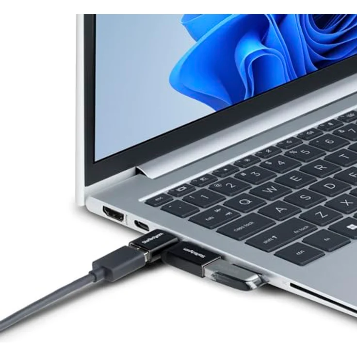 StarTech.com USB-C zu USB-A Adapter, Rechtwinklig, 5Gbps, 3A, Robustes Metallgehäuse - Thunderbolt-Kompatibel – Bild 5