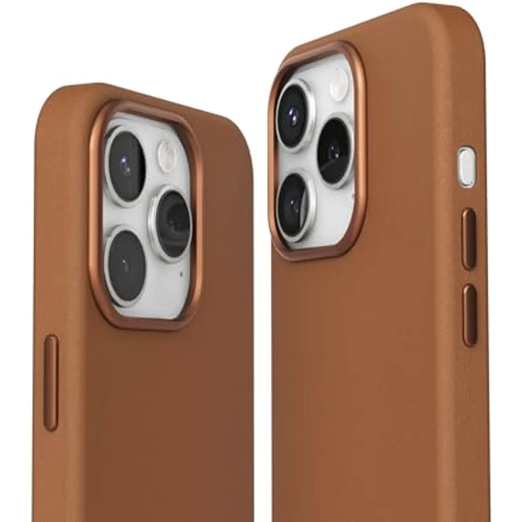 Vonmählen Like Leather Case Cover für Apple iPhone 16 Pro Max, Braun, Versandkostenfrei – Bild 6