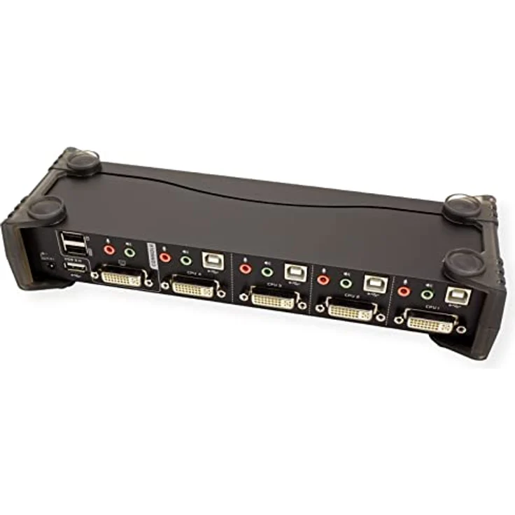 ATEN CubiQ CS1784A 4-Fach KVM Umschalter (DVI, USB 2.0, 2.1 Audio) – Bild 3