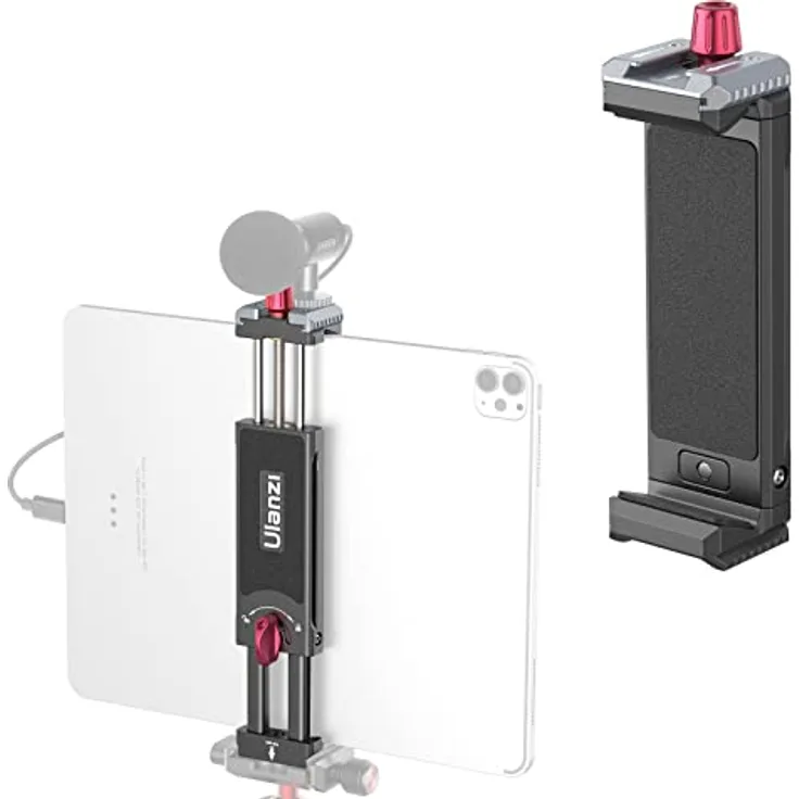ULANZI U-Pad III Verstellbarer Tablet-Ständer aus Metall, Universell für Tablets und Smartphones, stabil und robust