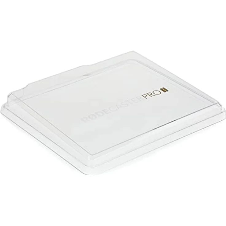 Rode RodeCover 2, Abdeckhaube aus transparentem Polycarbonat für Rodecaster Pro II, schützt vor Schmutz und Staub, 300 x 327 x 44 mm, 280 g – Bild 1