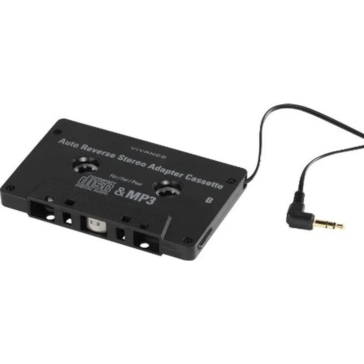 Vivanco Adapterkassette Autoradio, Stereo, Auto Reverse