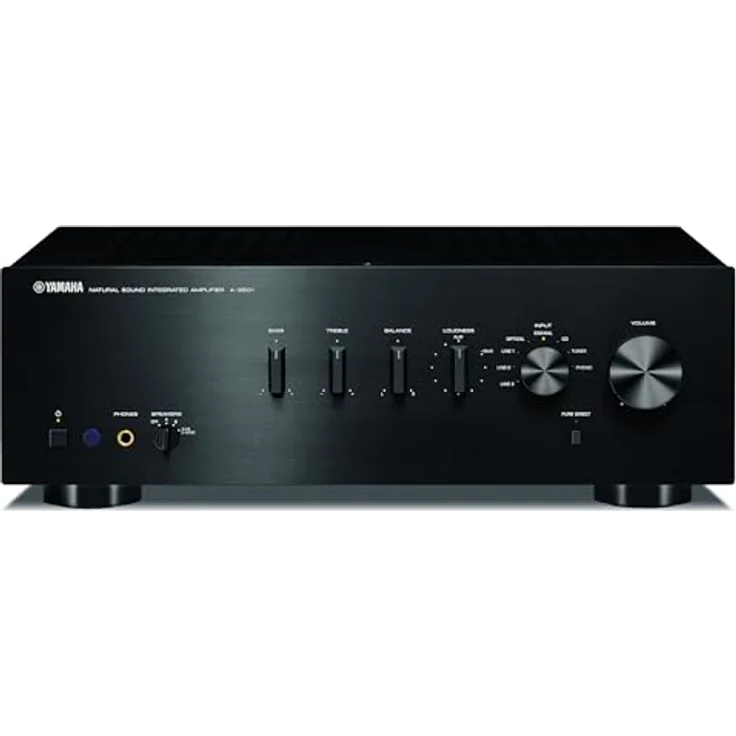 Yamaha A-S501 Stereo-Vollverstärker mit D-A-Wandler schwarz – Bild 2