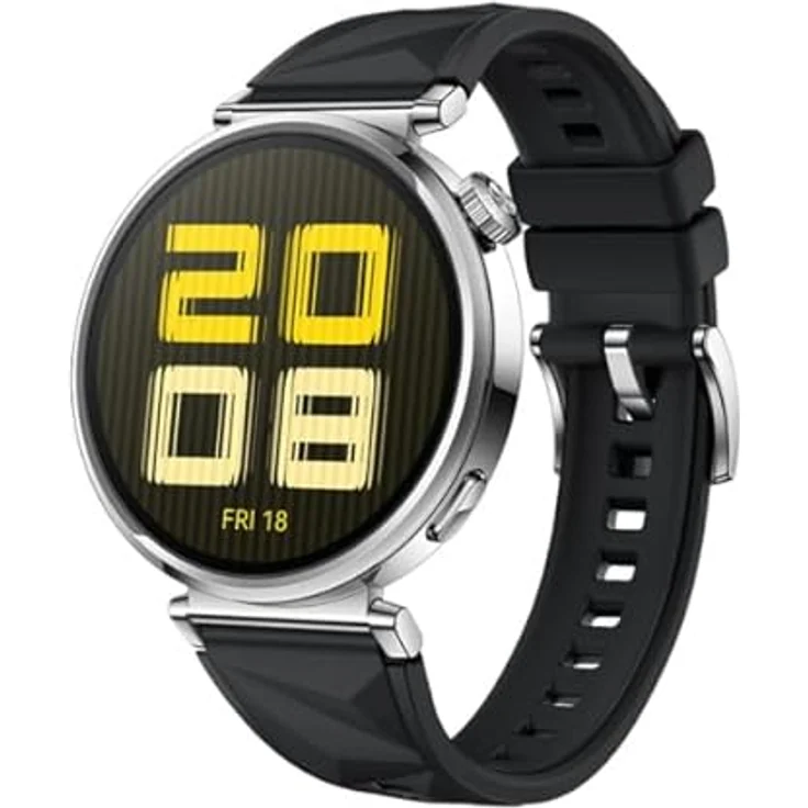 HUAWEI Watch GT 5 41 mm Smartwatch, scharfkantiges Design, brandneuer Lauf- und Radsport, Gesundheits-Tracking, bis zu 7 Tage Akkulaufzeit, kompatibel mit iOS und Android, Schwarz – Bild 1