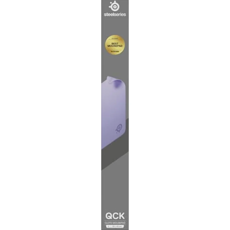 SteelSeries QcK L Lavender, Gaming Mauspad 450 x 400 mm, rutschfeste Unterseite, violett – Bild 12