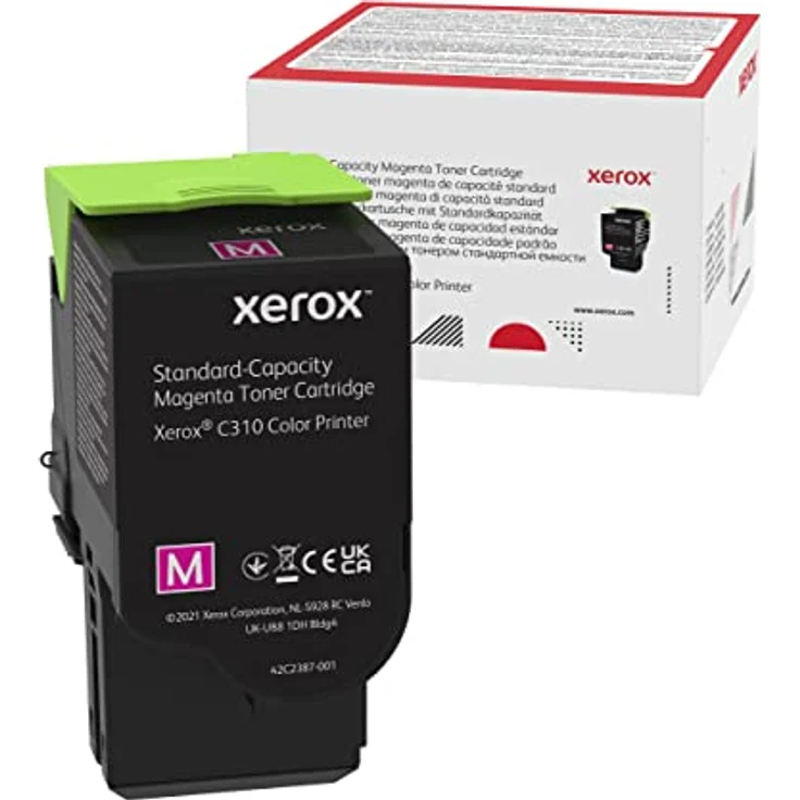 Xerox Tonerpatrone 006R04358, Magenta, für bis zu 2000 Seiten, kompatibel mit Xerox C310 und C315 Serien – Bild 2