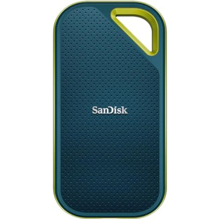 SanDisk Extreme PRO Portable SSD 4 TB, Externe SSD 2,5 Zoll, 2.000 MB/s, stoßfest, fallsicher bis 3 m, AES-Verschlüsselung, wasser- und staubfest, Monterey – Bild 1
