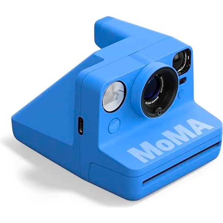 Polaroid Now Generation 3 Sofortbildkamera, Polaroid x MoMa Limited Edition, verbesserter Autofokus, zwei Objektive, Selbstauslöser und Doppelbelichtung, nachhaltig aus recycelten Materialien – Bild 3