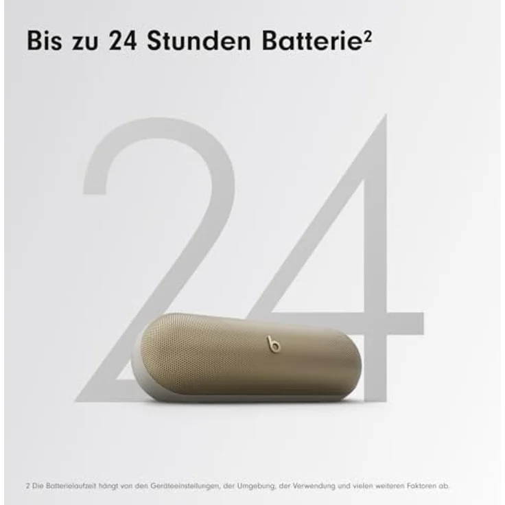 Beats Pill – Kabelloser Bluetooth® Lautsprecher – Champagner – Bild 5