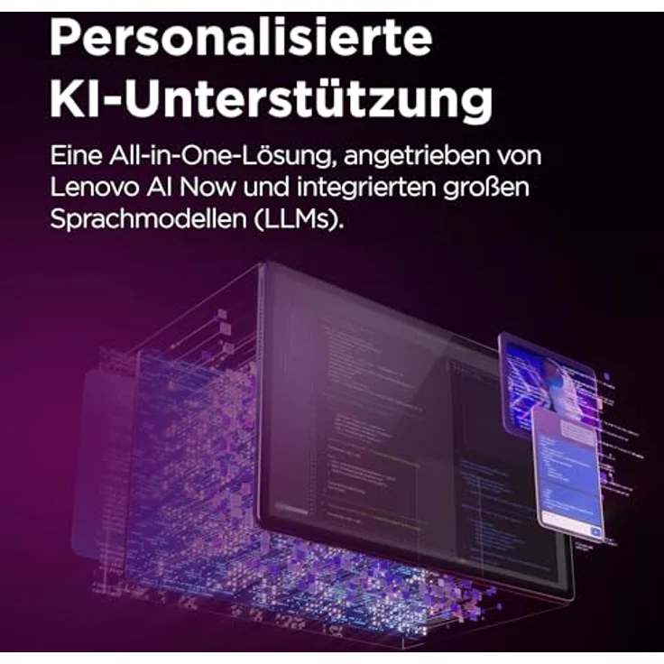 Lenovo Yoga Tab Plus, 12.7" 3K Tablet mit Qualcomm Snapdragon 8 Gen 3, 16GB RAM, 256GB eMMC, Android 15 und Seashell Tab Pen Pro – Bild 2