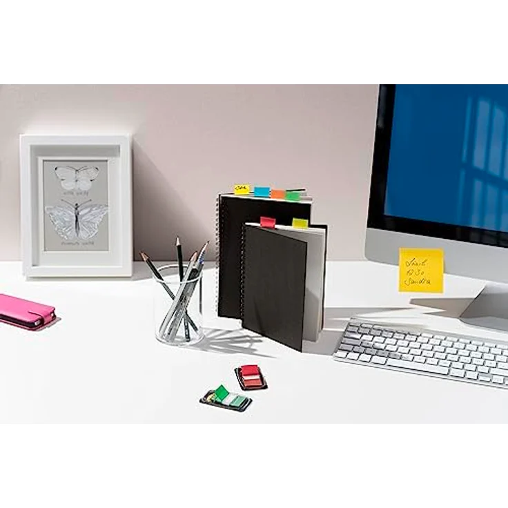 Post-it® Haftstreifen Index 680-P12 Promo, Markierungsstreifen in signalstarken Farben, 25,4 x 43,2 mm – Bild 2