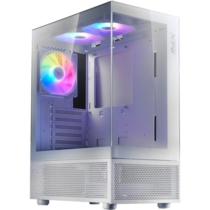 Adata Invader X Mini (mATX, ATX, Mini-ITX), PC Gehäuse, Weiss – Bild 1