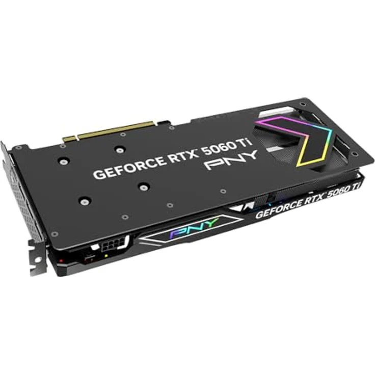 PNY GeForce RTX 5060 Ti, 8GB GDDR7 Grafikkarte mit ARGB-Beleuchtung, Triple Fan und 2692 MHz Boost-Takt – Bild 10
