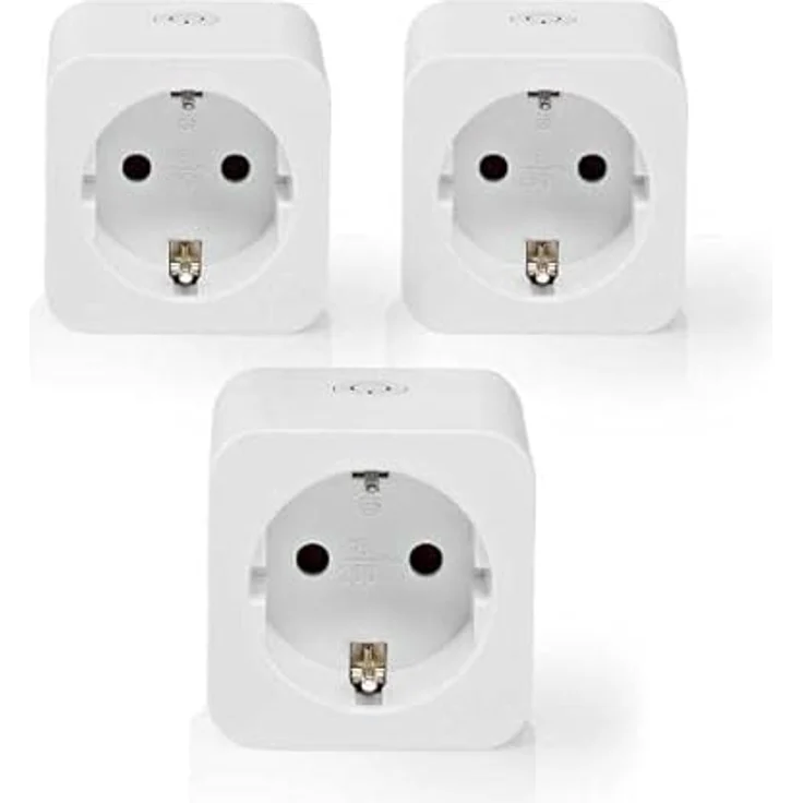 NEDIS SmartLife Smart Stecker Wi-Fi | Leistungsmesser | 3680 W | Type F (CEE 7/7) | 0-55 °C | Android™ / IOS | Weiss – Bild 3
