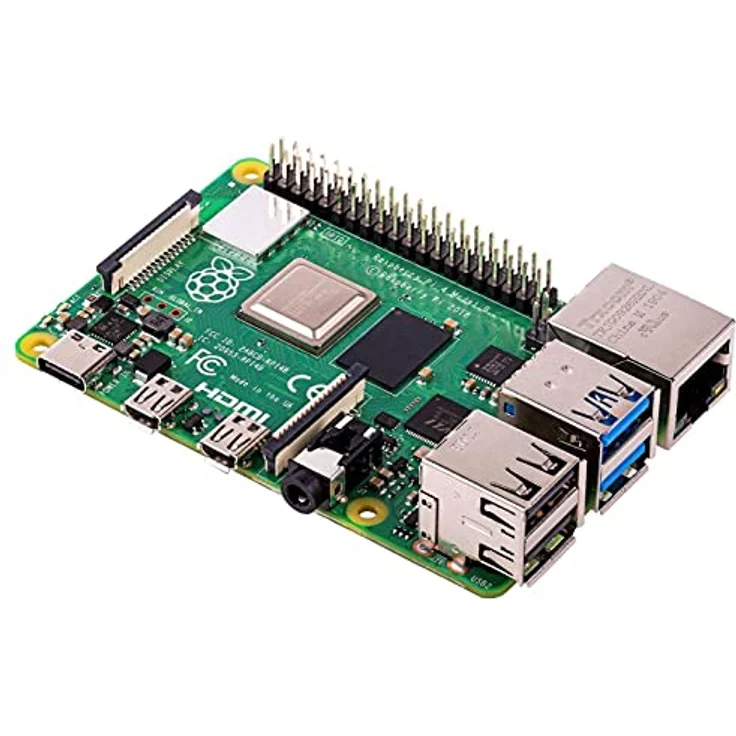 Raspberry Pi 4 model B 8GB LPDDR4, Einplatinencomputer mit ARM Cortex-A72 Quad-Core-Prozessor, 4K-Video-Darstellung, Gigabit LAN – Bild 1