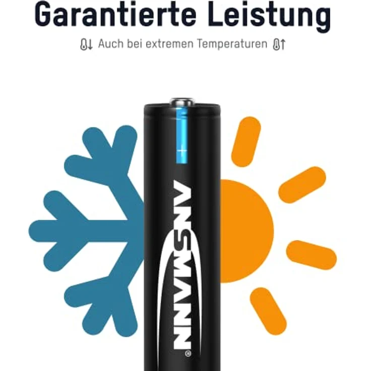 ANSMANN Telefon Akku AAA 800mAh 6 Stück NiMH 1 2V - Phone DECT Micro AAA – Bild 4