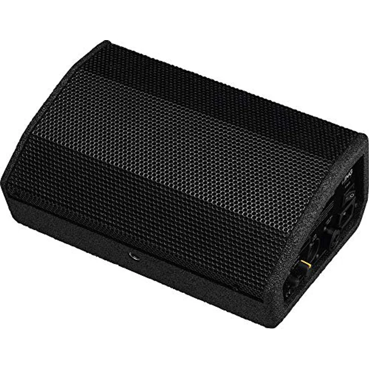 IMG STAGELINE FLAT-M100 Aktive PA-Bühnenmonitorbox, Monitor Box mit 100 Watt Leistung in Schwarz – Bild 4