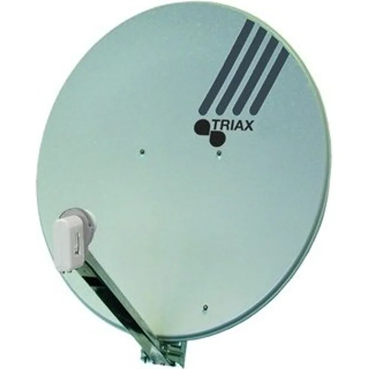 Triax AE 75 T lichtgrau inkl. Twin LNB Ausseneinheit für 2 Teilnehmer 350028 #5702663500280