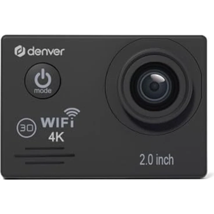 Denver Electronics Sportkamera ACK8064 Grau, mehrfarbig, 15 x 10 x 24 cm, Ref - S0459015 - Action-Cam mit exzellenter Qualität und bestem Preis-Leistungs-Verhältnis