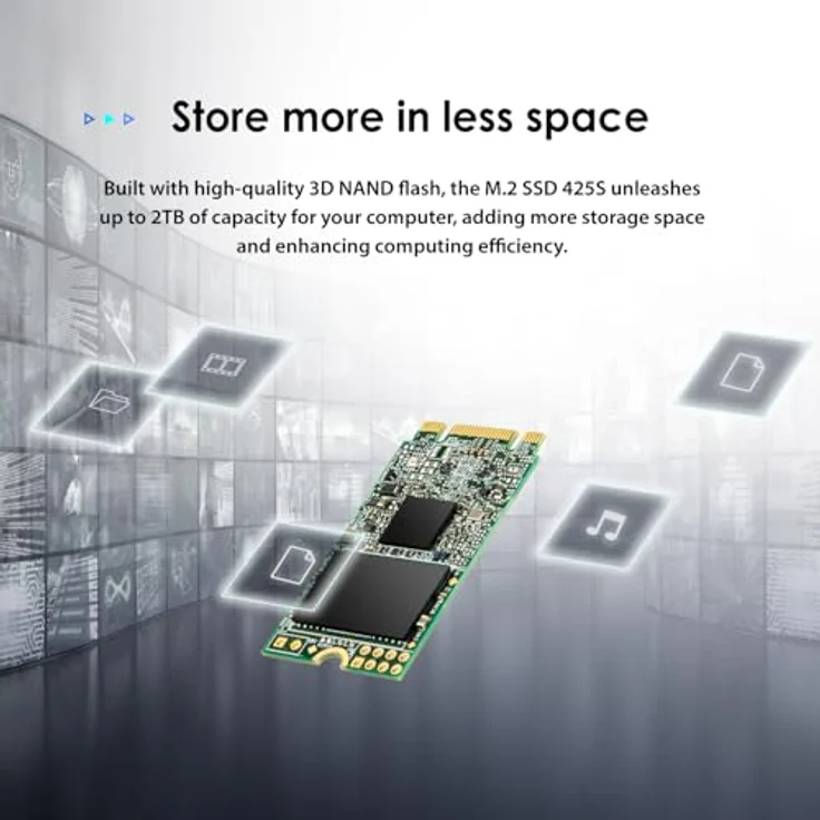 Transcend SSD 425S M.2 250 GB Serial ATA III 3D NAND – Bild 6