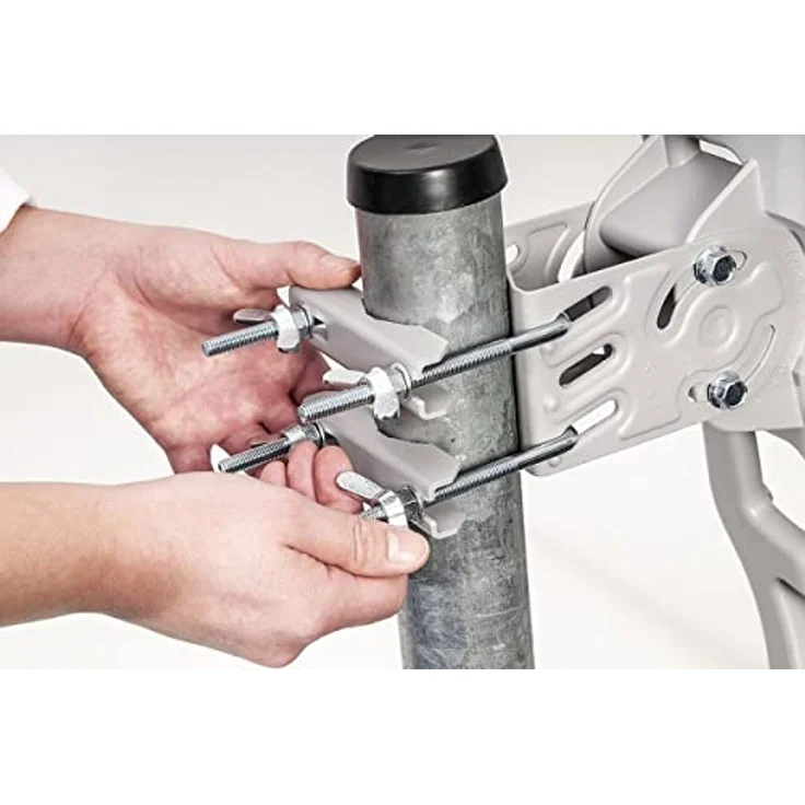 Fuba Sat-Antenne DAL 808 W mit Octo LNB weiß (80 cm) – Bild 9