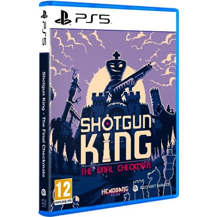 Red Art Games Shotgun King PS5 (EU Import), rundenbasiertes Strategie-Roguelike mit über 100 Upgrades und 15 Schwierigkeitsgraden – Bild 2