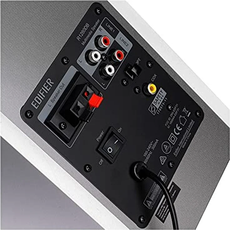 Aktivboxen Edifier Studio R1280DB 2.0 weiß-silber Bluetooth – Bild 4